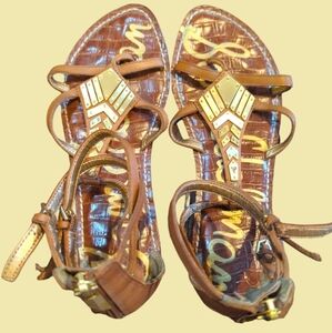 Sam Edelman Women's Genna Gladiator Sandal 7.5M US